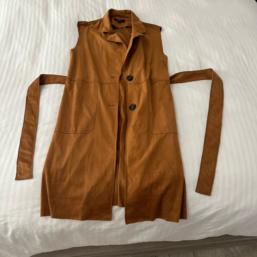 Vest, calf length